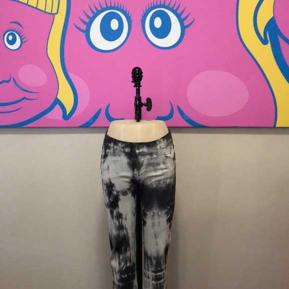 Alice + Olivia Stretch Cotton Skinny Pants Jeans